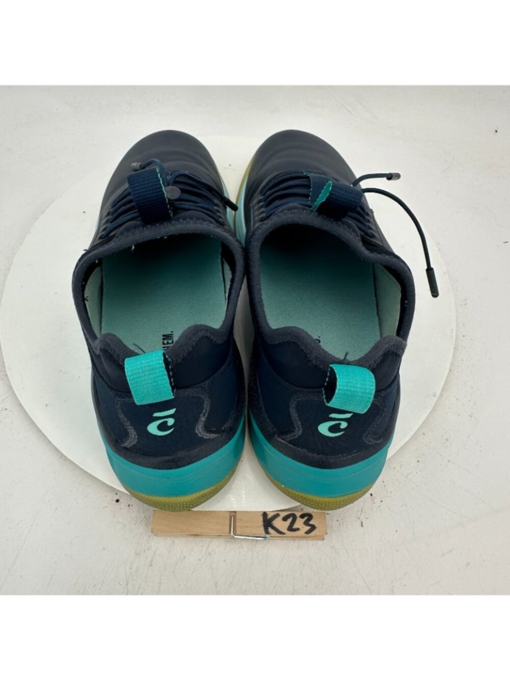 Clove Aero Men Size 8.5 Mint Blue Navy Nurse Healthcare Comfort Shoes - Picture 9 of 10